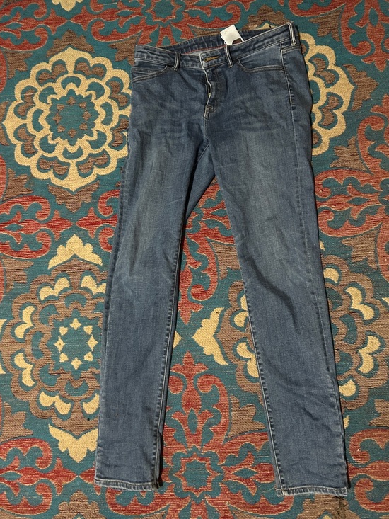Mountain Hardwear Denim - Mountain Hardwear Women’s Dark Blue Straight Leg Jeans size 10